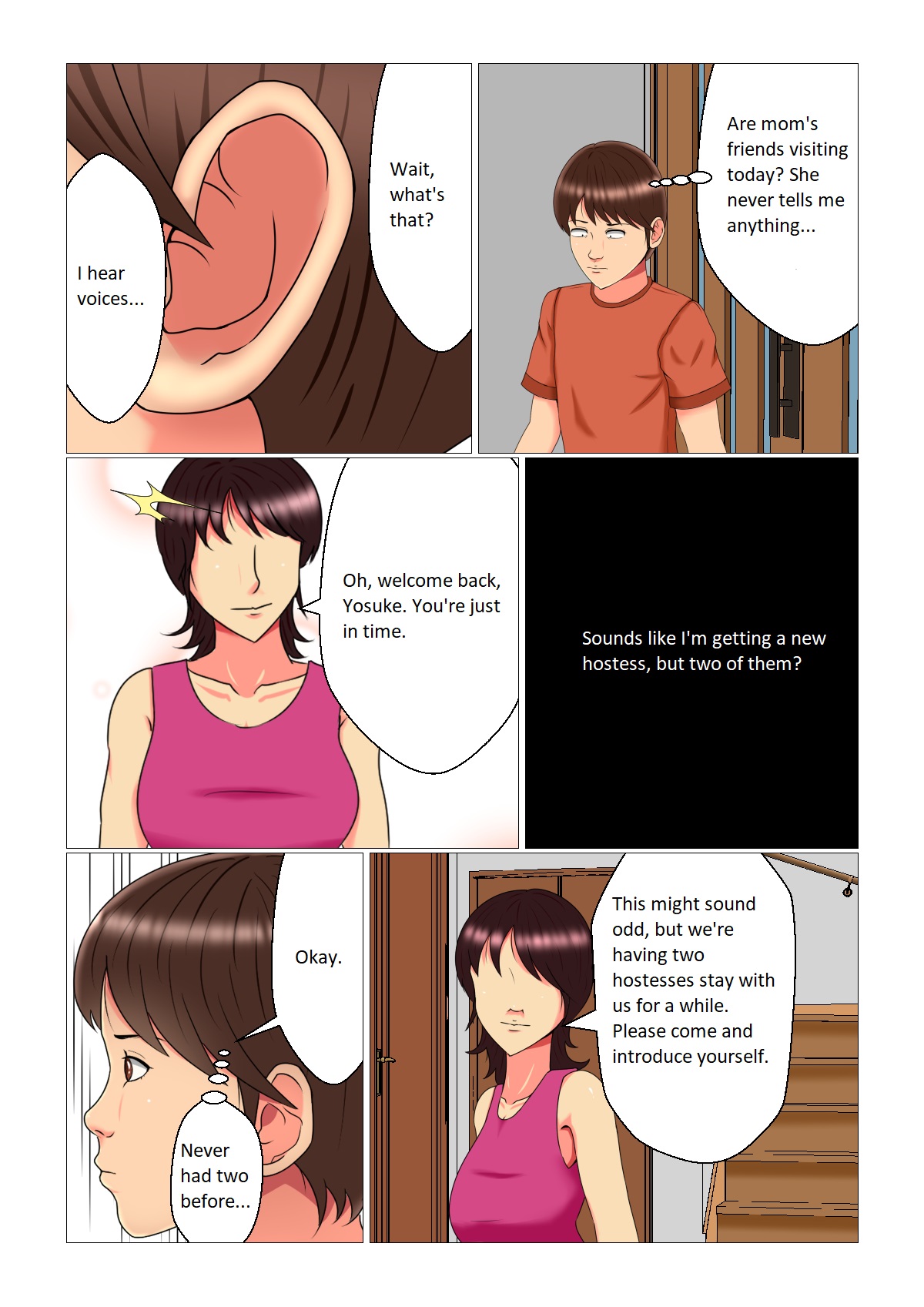 Suimin Kan Ninshin Vol. 3 "Yuna to Meifan" | Sleep Rape Pregnancy Vol. 3 "Yuna and Meifan" page 6 full