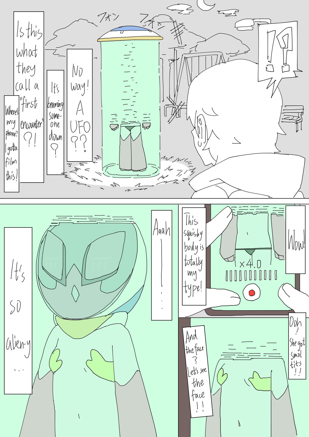 Kiseijijitsu ni Goyoujin | A Loli Alien tries to get a Laser-gun Wedding page 2 full