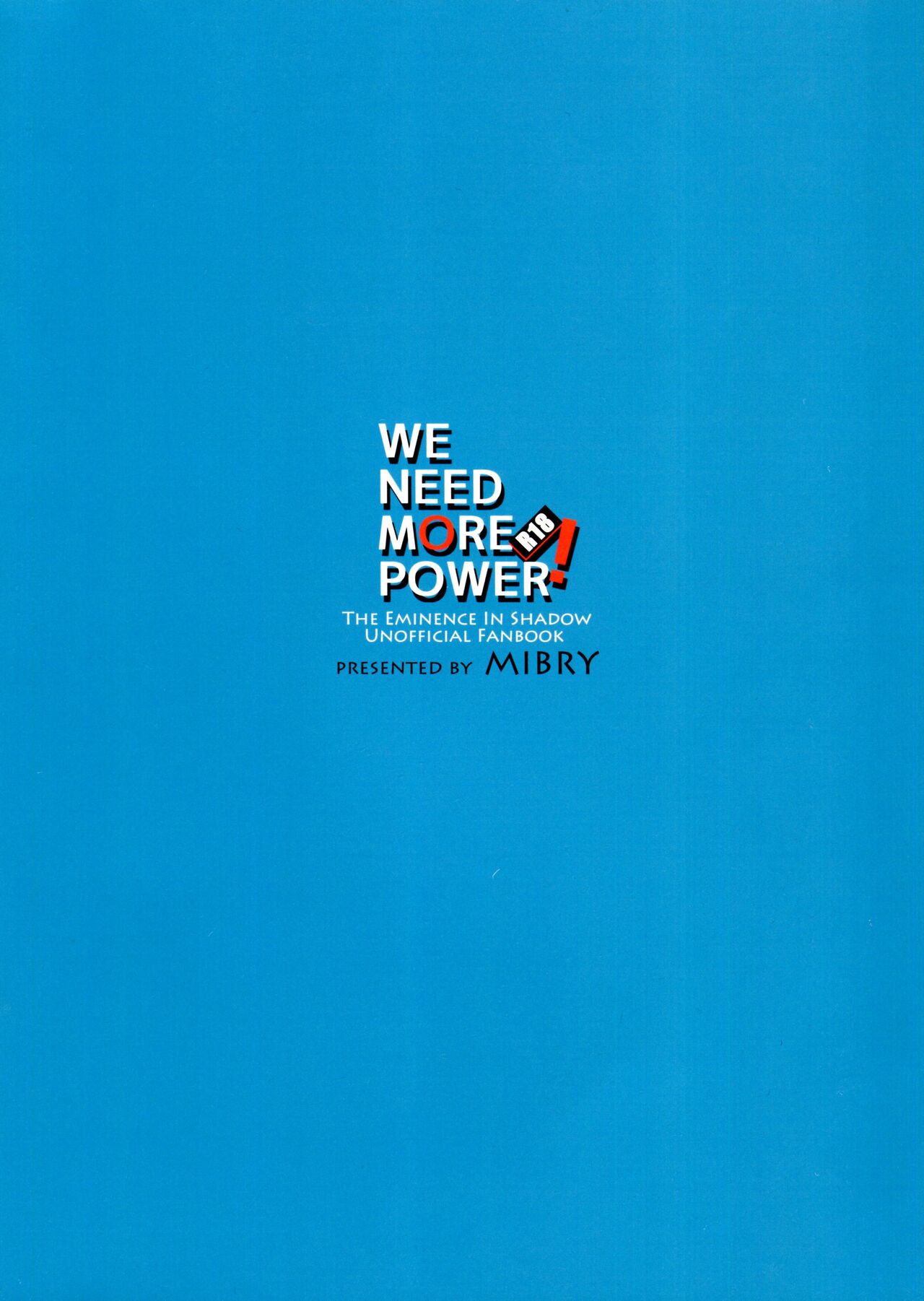 WE NEED MORE POWER! + Alpha Kagenou page 2 full