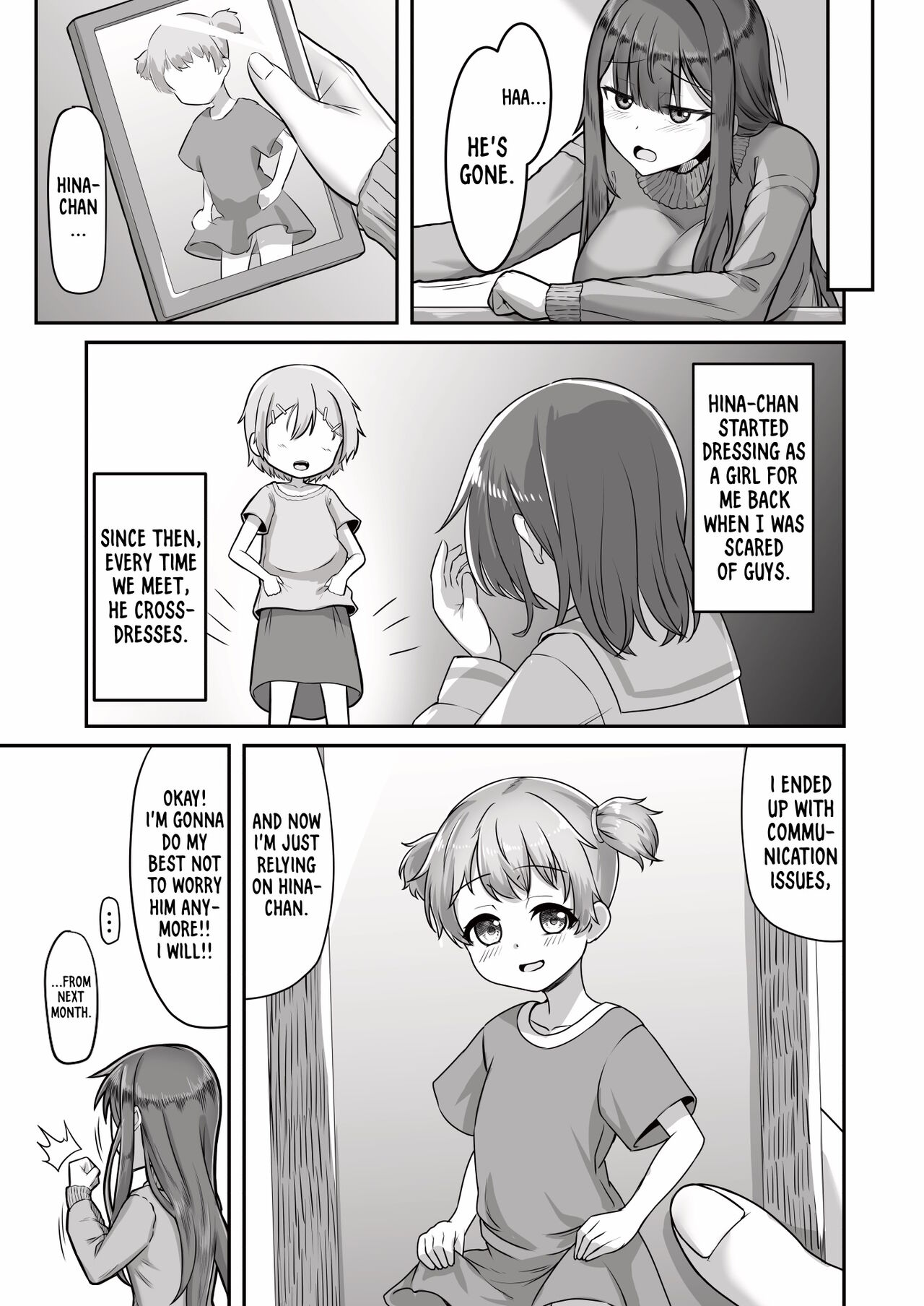 Onee-san to Josou Shota | Onee-san and Cross-dressing Shota page 7 full