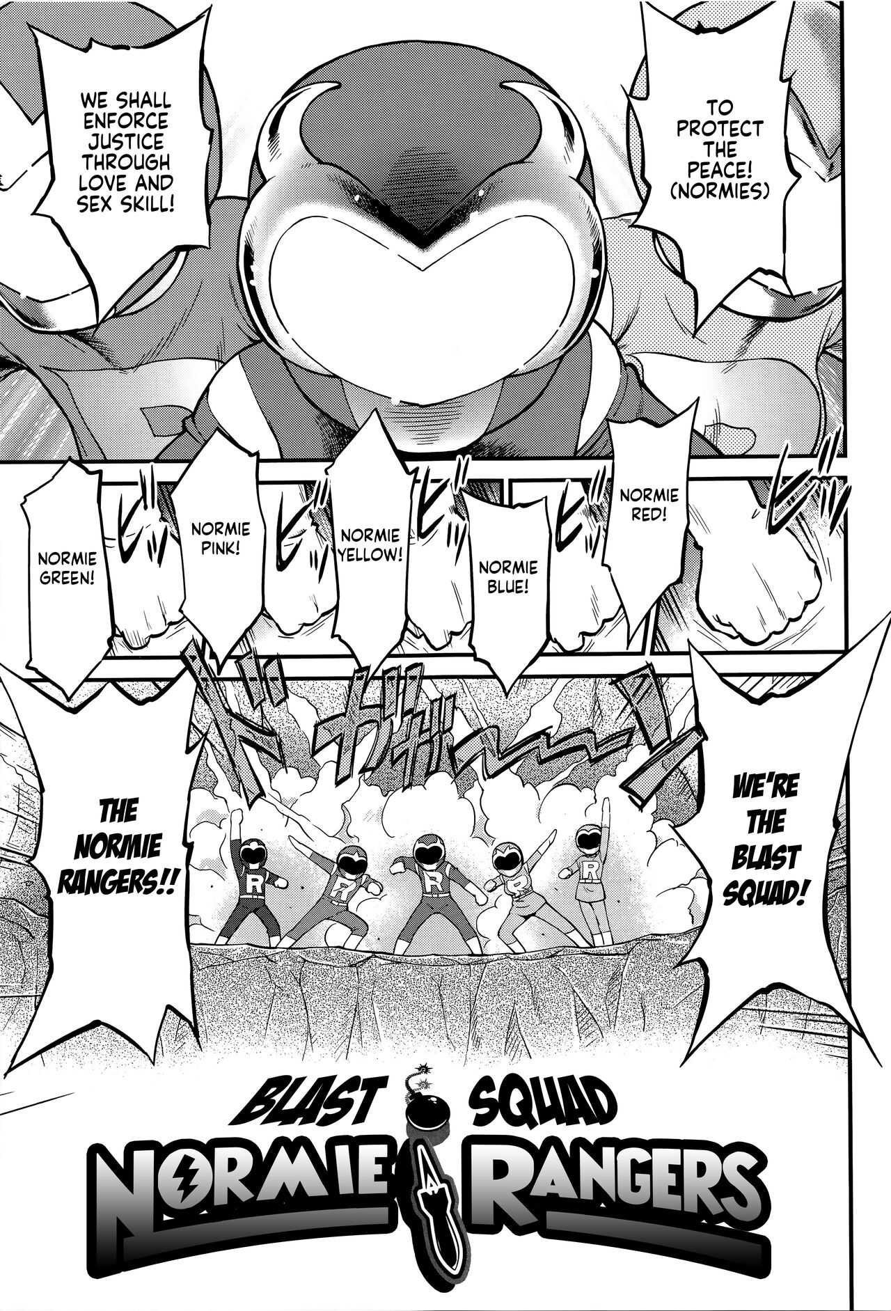 Bakuhatsu Sentai Riajuuger | Escuadrón Explosivo ~ Normi Rangers page 3 full