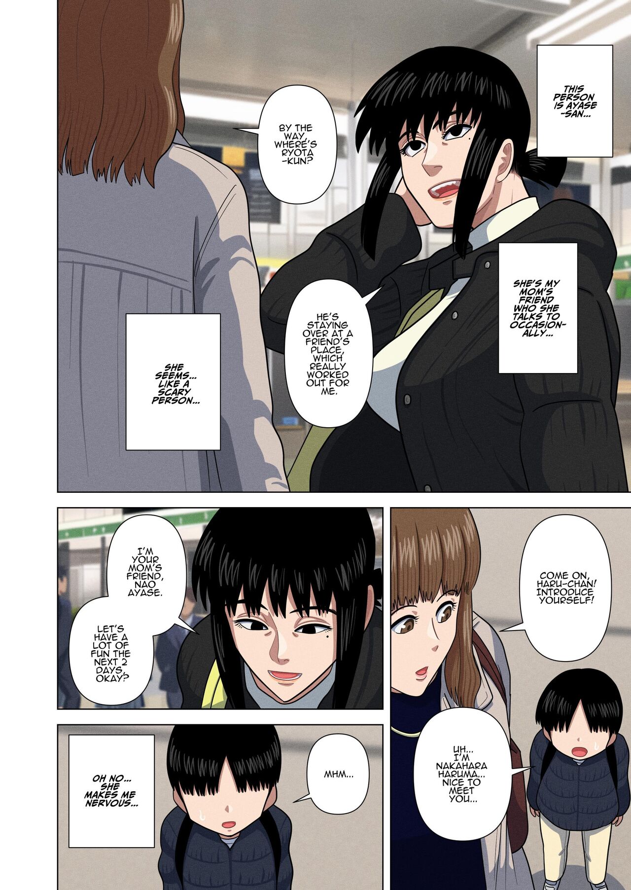 Oba-san to Onsen Ryokan de... | Hotspring Trip With My Mom's Friend... page 4 full