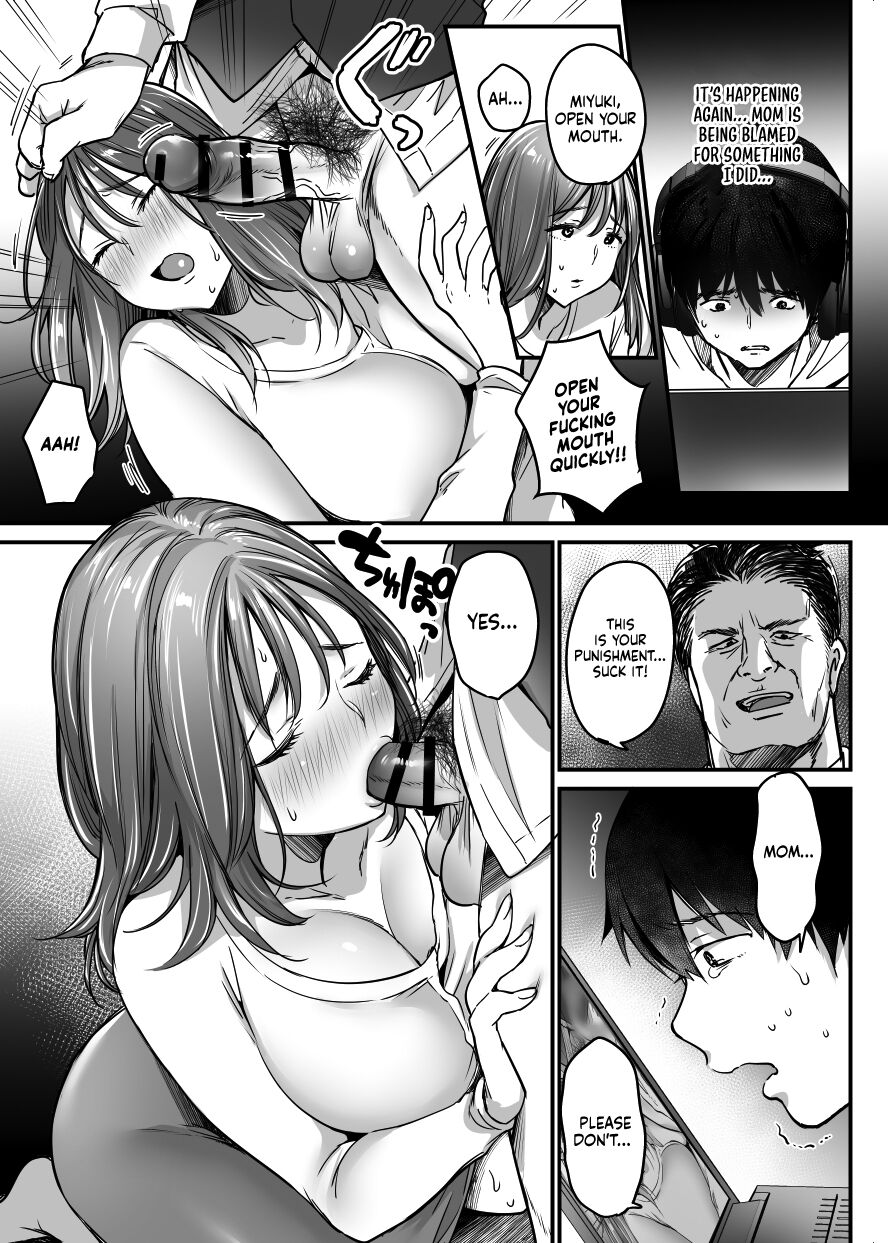 [Super Ichigo-chan (Misaoka)] MAMA ~Mama o Mamoru Tame ni Boku ga Shita Koto~ | MAMA ~The Things I Did to Protect My Mom~ [English] [Sonarin迫] Hentai - Raw  40