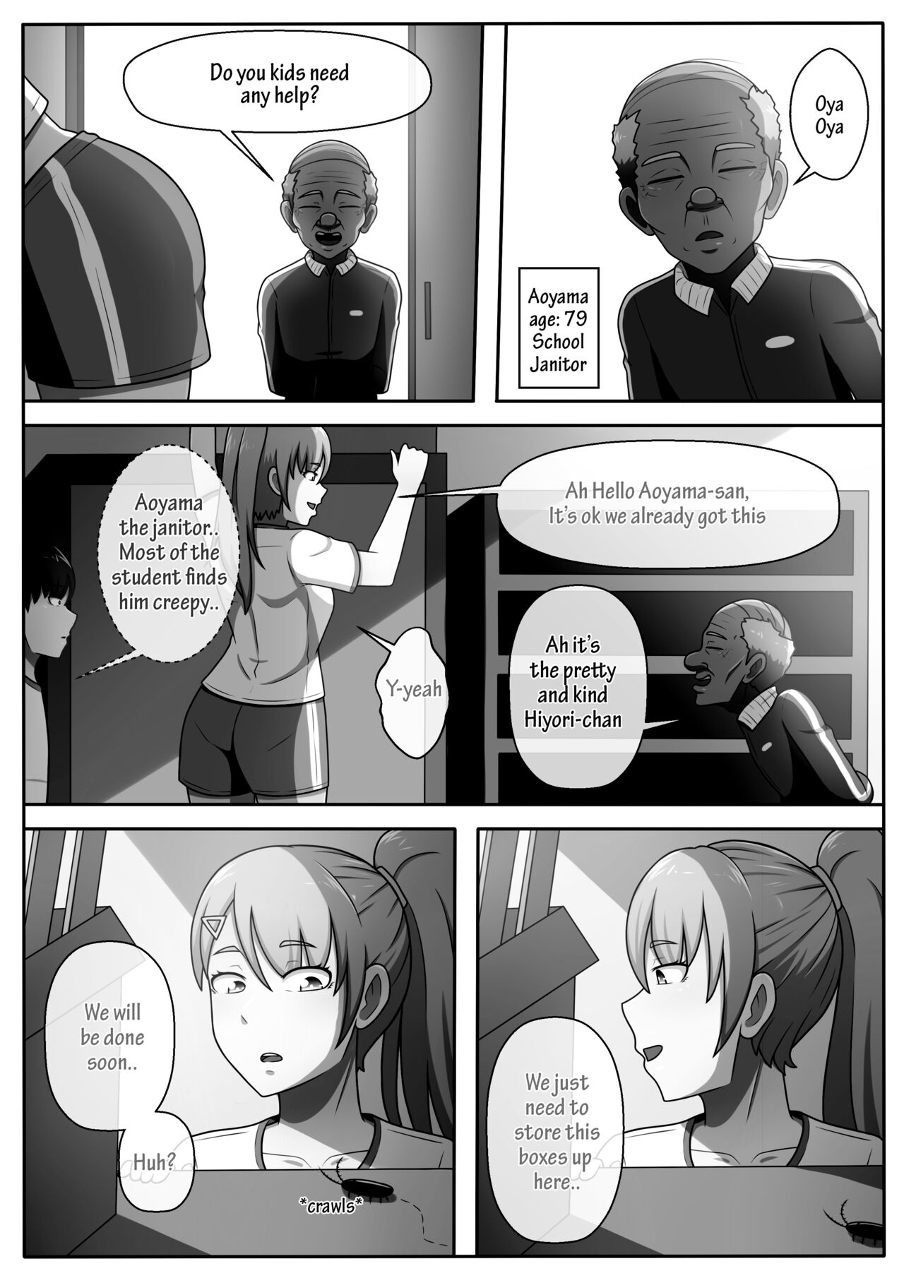 Hiyori is very helpful! page 8 full