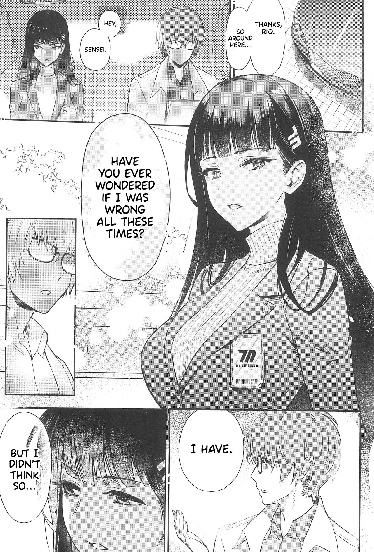 Rio-chan wa Otosaretai. | Rio Wants to Fall in Love. page 7 full