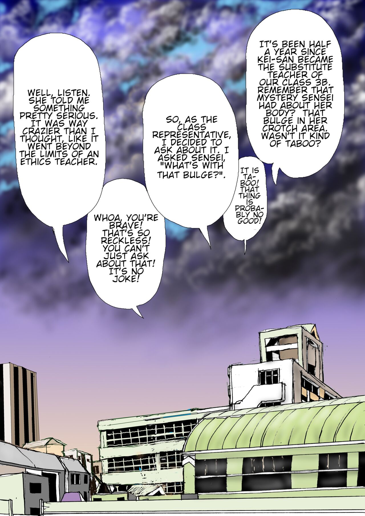 Sannen B-gumi no Higeki Daisan Wakusei no Akumu 2 | Tragedy Against 3B Class - The Third Planet's Nightmare 2 page 4 full