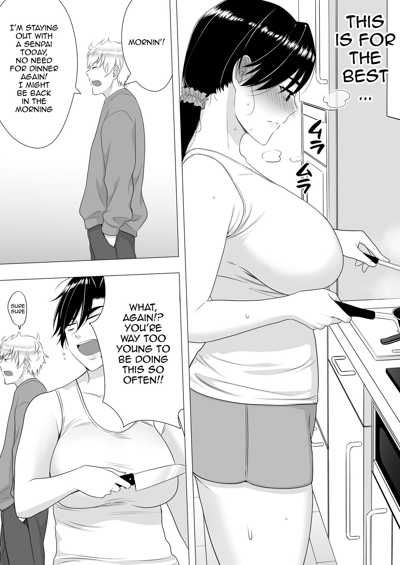 [Tarobaumu] Kimottama Kaa-chan ~Genki Mama ga Boku no Dekachin ni Ochiru made~ | Gutsy Mom ~Until The Energetic Mother Falls To My Giant Dick~  [English] {Doujins.com} Hentai - Raw  41