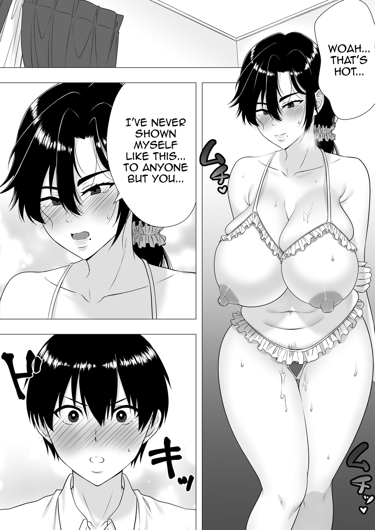 [Tarobaumu] Kimottama Kaa-chan ~Genki Mama ga Boku no Dekachin ni Ochiru made~ | Gutsy Mom ~Until The Energetic Mother Falls To My Giant Dick~  [English] {Doujins.com} Hentai - Raw  52