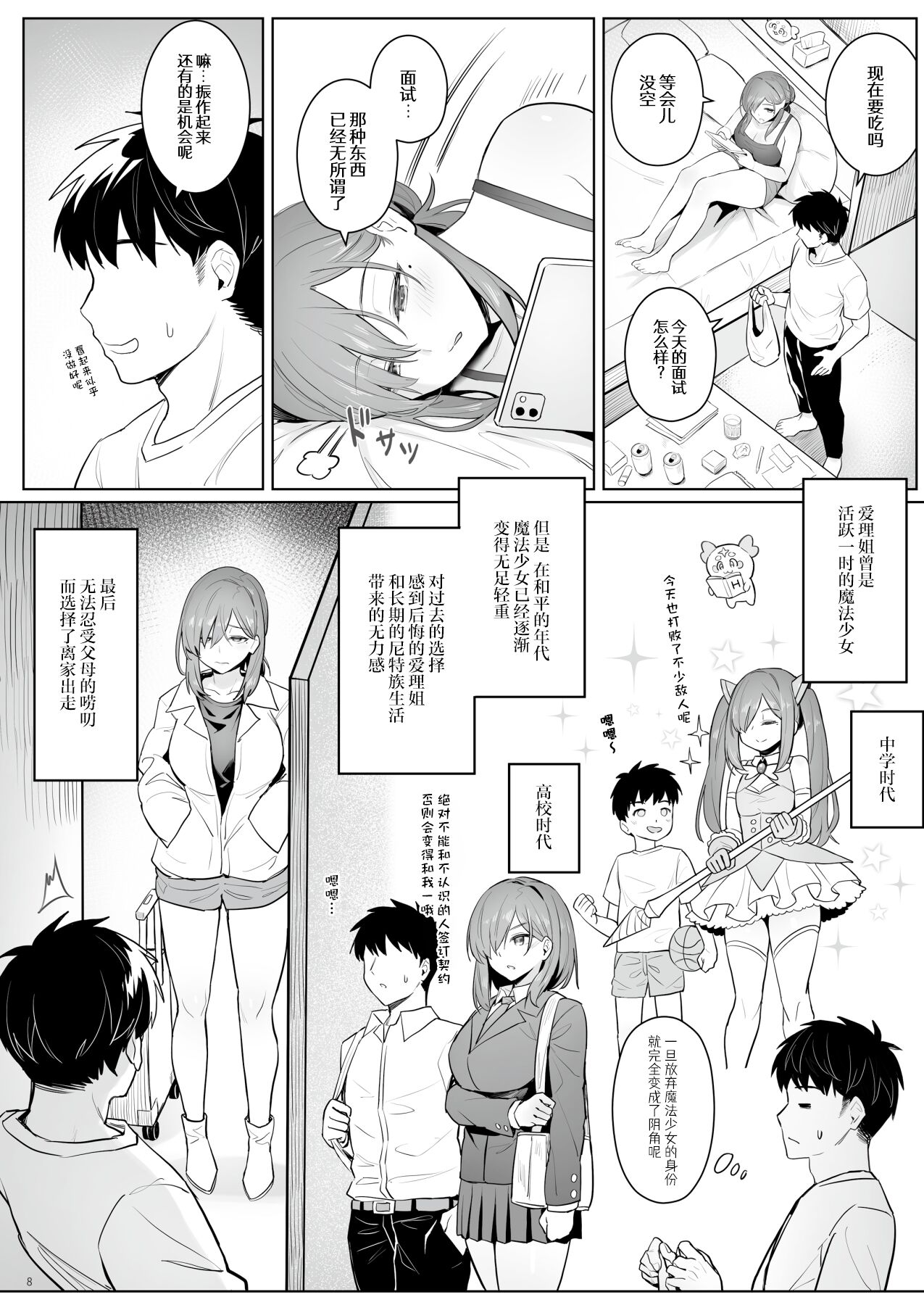 Moto Mahou Shoujo no Hikikomori Seikatsu page 7 full