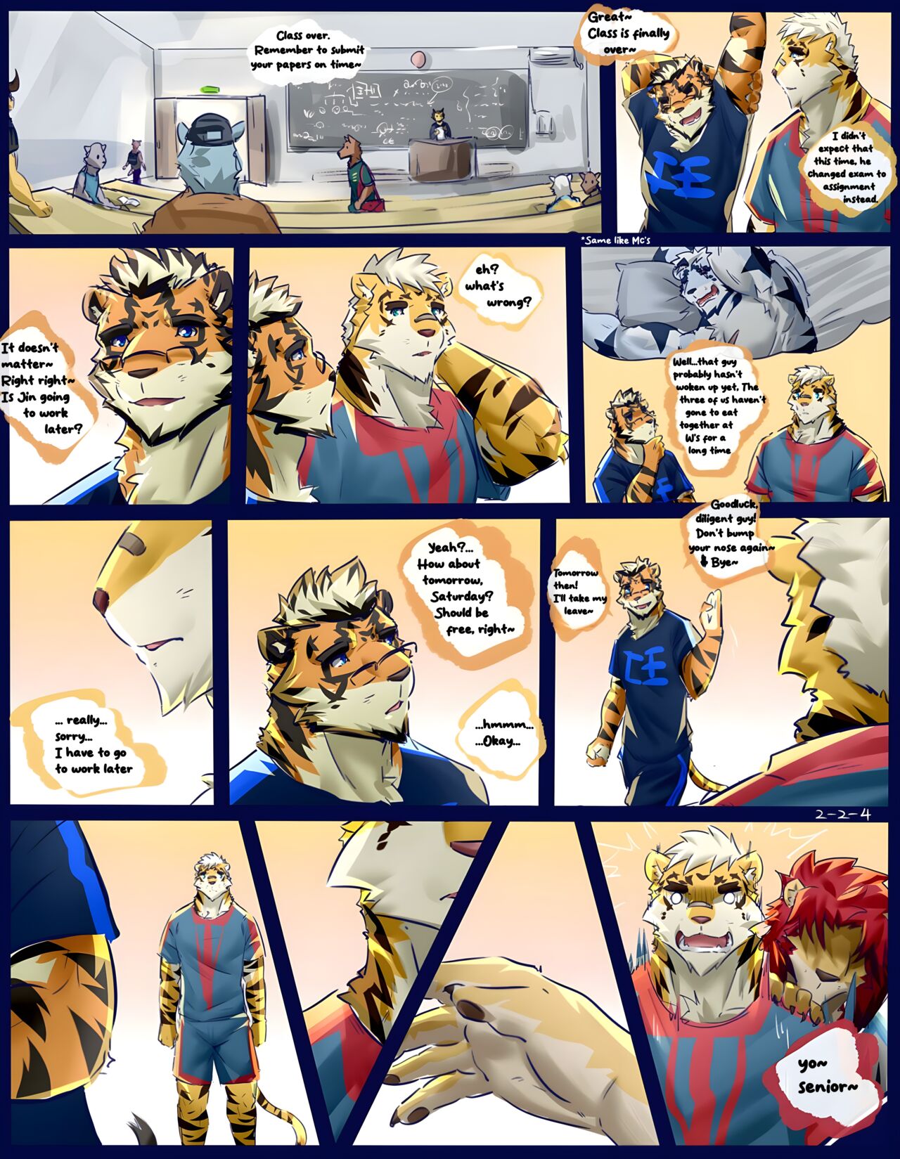 OCs' Side Story Chapter 2 page 8 full