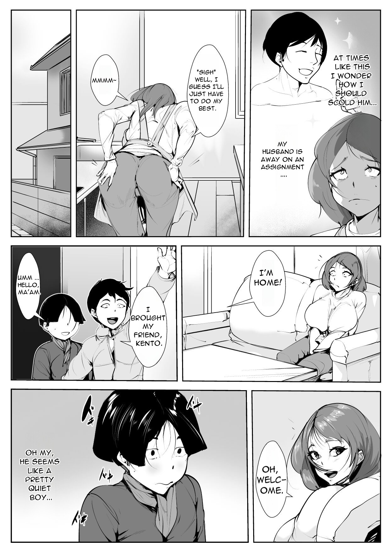 Musuko no Yuujin to Netorare Gachi Iki Sex page 3 full