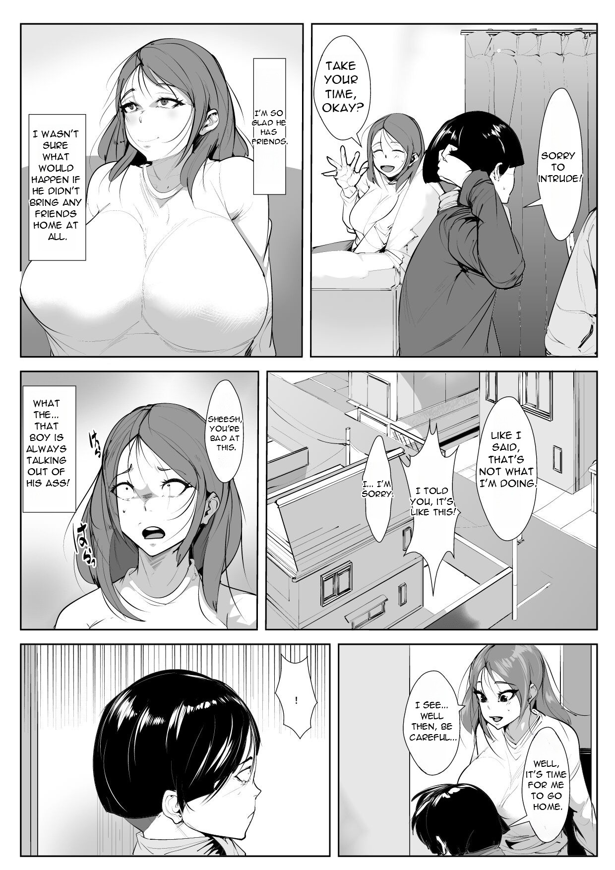 Musuko no Yuujin to Netorare Gachi Iki Sex page 4 full