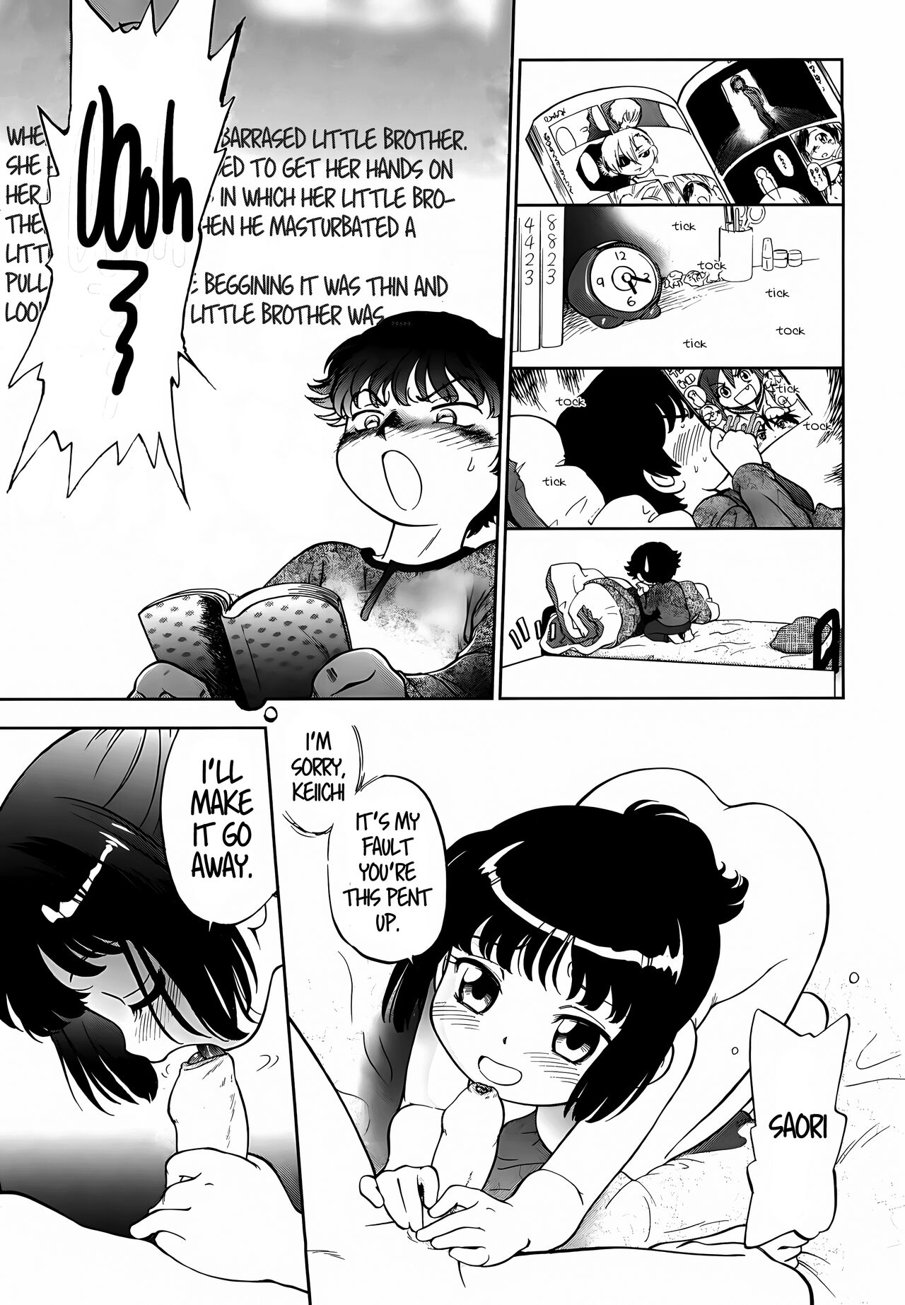 Saori ~ Inran kyoudai kankin jugyou page 9 full
