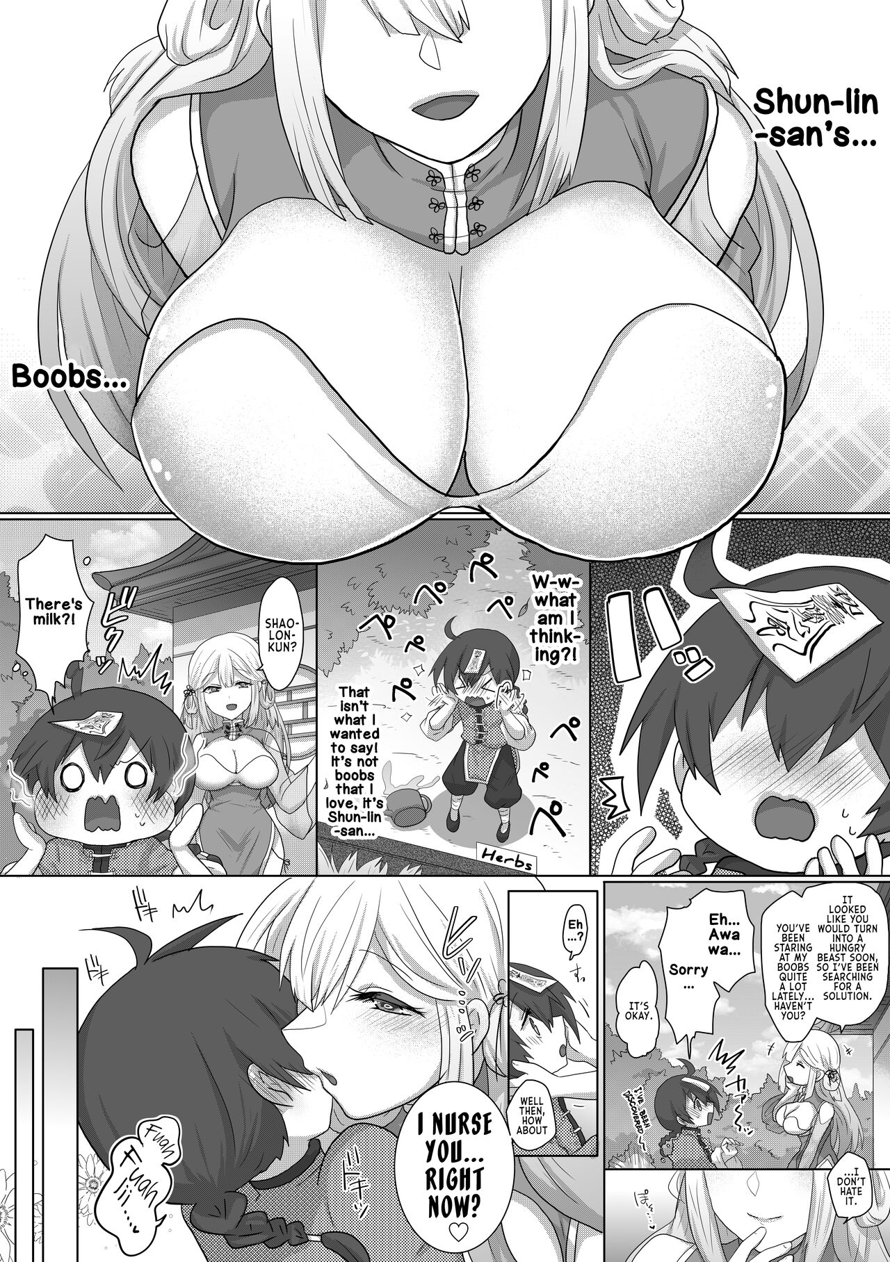 Kyuunyuu Kyonshii wa Kyou mo Doushi ni Ikasareru | The Taoist Monk Cumtinues to keep the Milk-sucking Jiangshi Alive page 10 full
