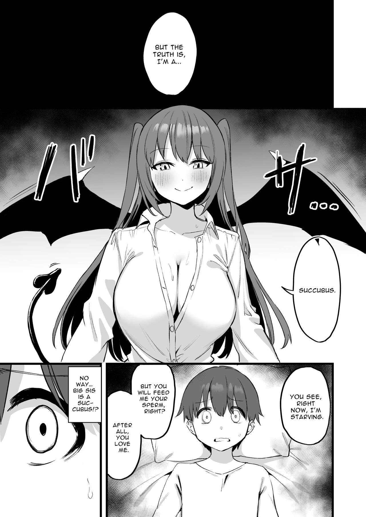 Onee-chan wa Succubus!? | The Older Girl In My Neighborhood Is A Succubus!? page 6 full