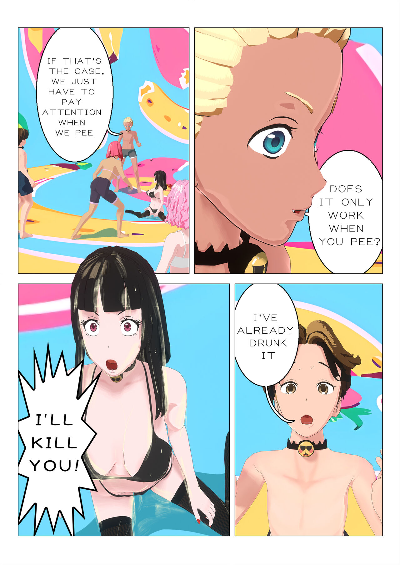 Sex Game Level 2-2 page 6 full