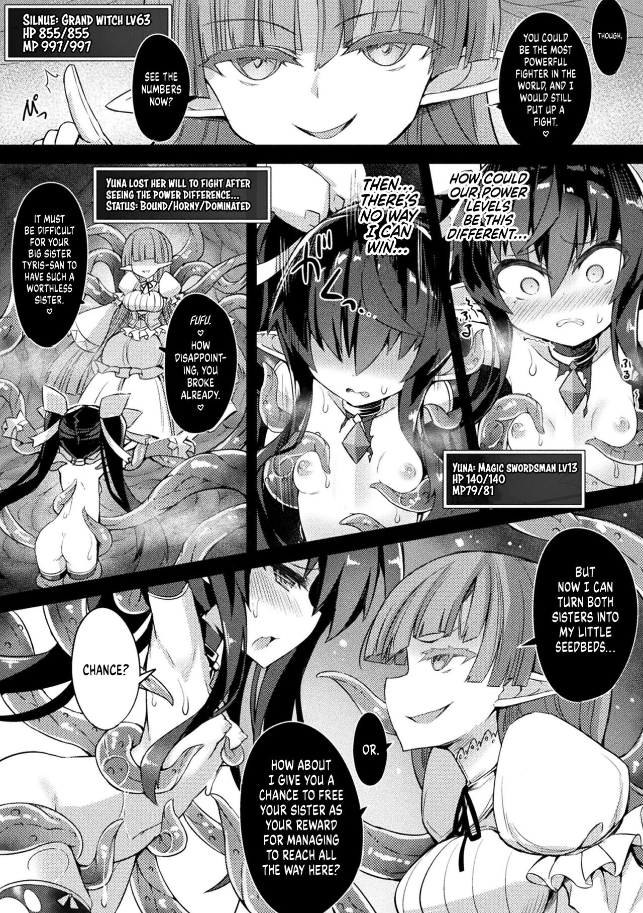 Naedoko Zecchou Trap Dungeon ~Inmiya ni Ochiru Shoujo Kenshi~ Ch. 2 | Seedbed Cum Trap Dungeon ~A Magic Swordsman Corrupted in the Obscene Abyss~ page 9 full