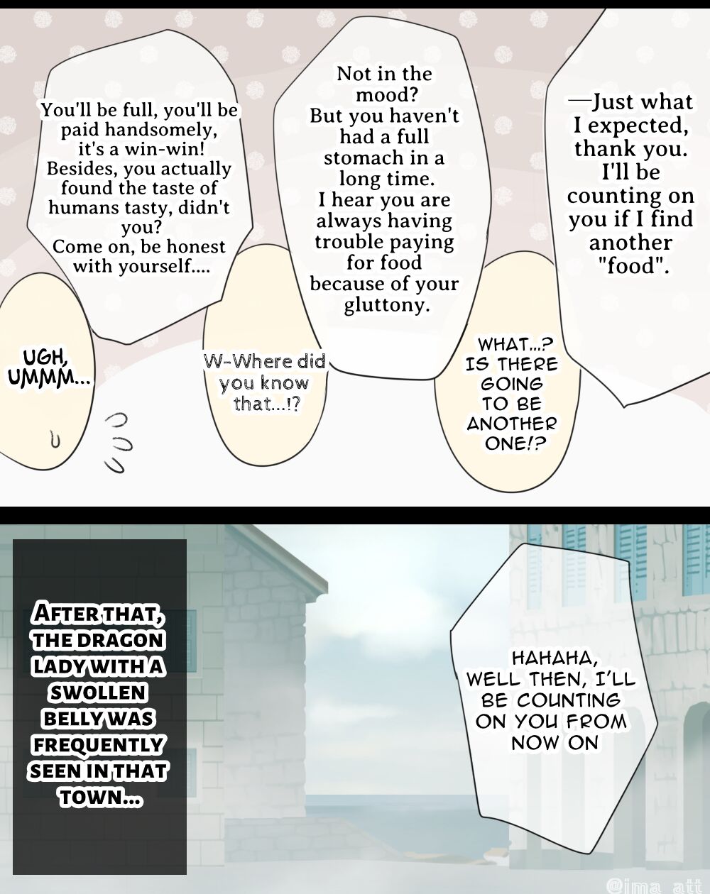 Dragon Woman SAME SIZE VORE page 8 full