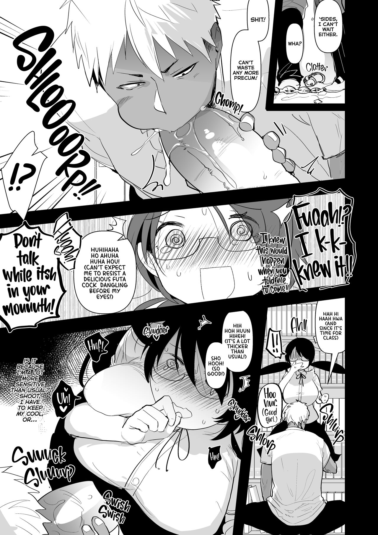 Yarichin  no Ore ga Jimi de Otonashii Kanojo  no Futanari Dekachin ni Dohamari Shiteru Hanashi | My Womanizing Days Are Over! Now I’m All About Her Futa Cock page 8 full