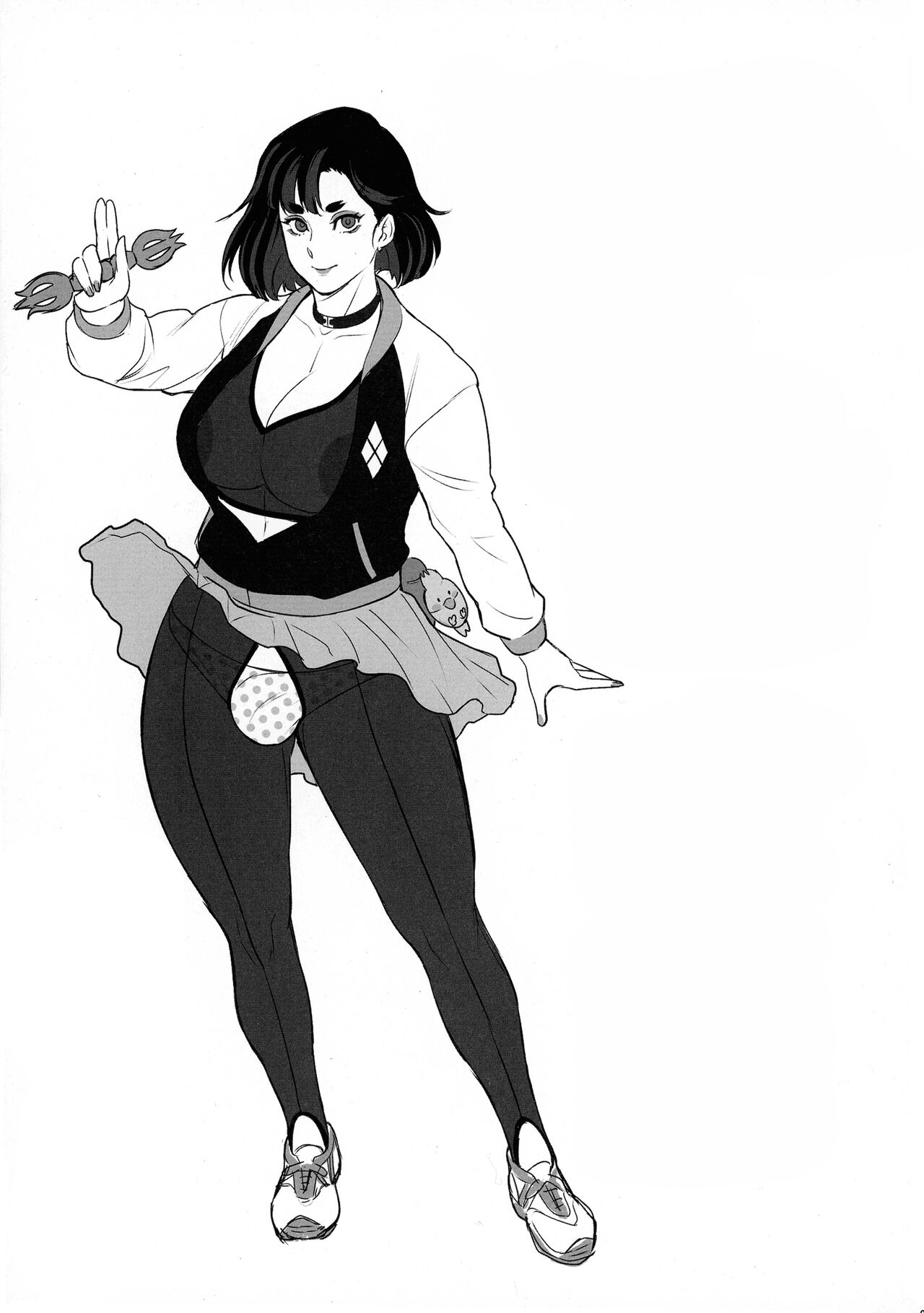 Nihon Futa Reibaishi Oni Yoku Mode  | Japanese futanari medium's demon lust mode, Part 1 page 3 full