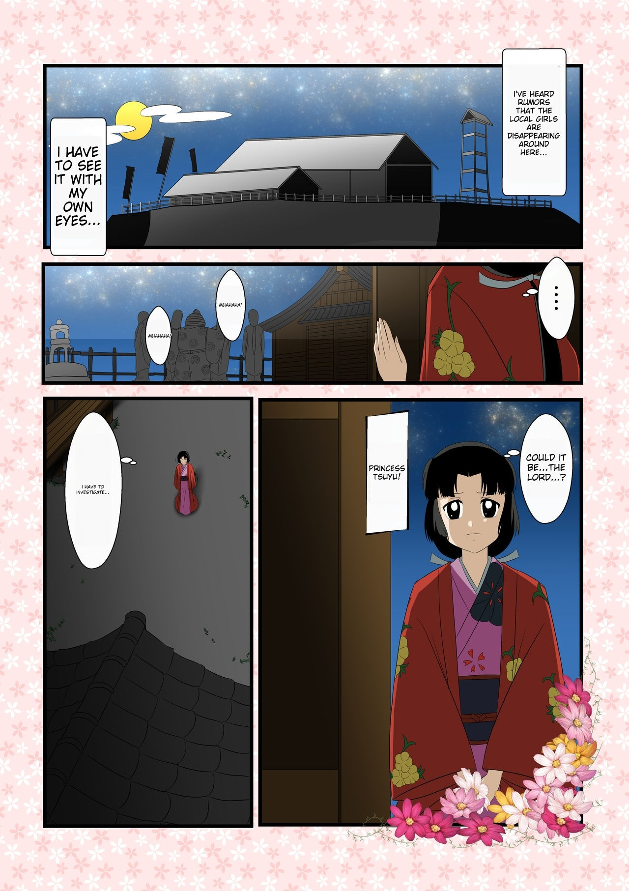 shinenkan Tsuyuhime and the Frog Monster ichigoreader page 1 full