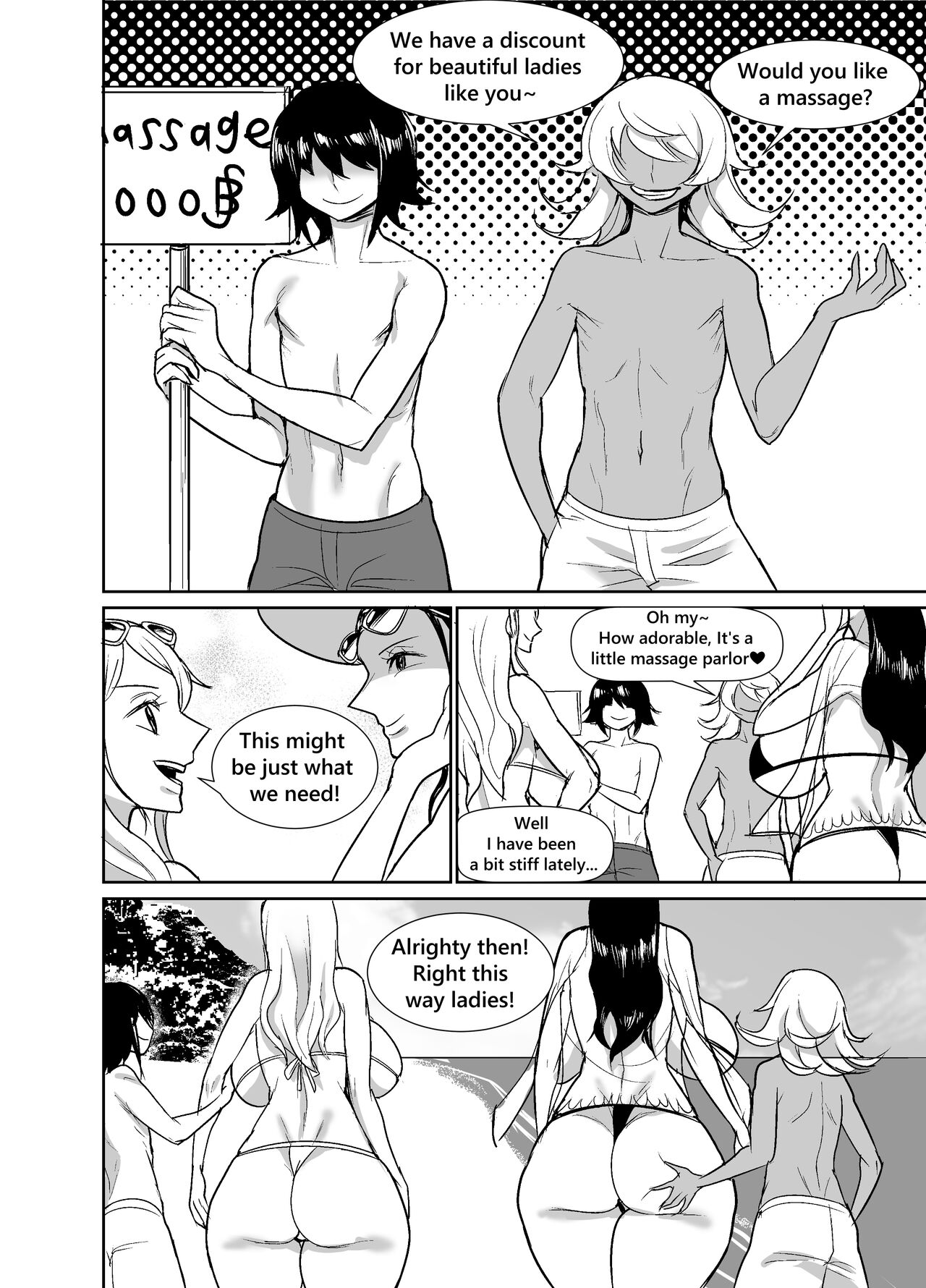 Nami&Robin One-Shota Vacation page 4 full