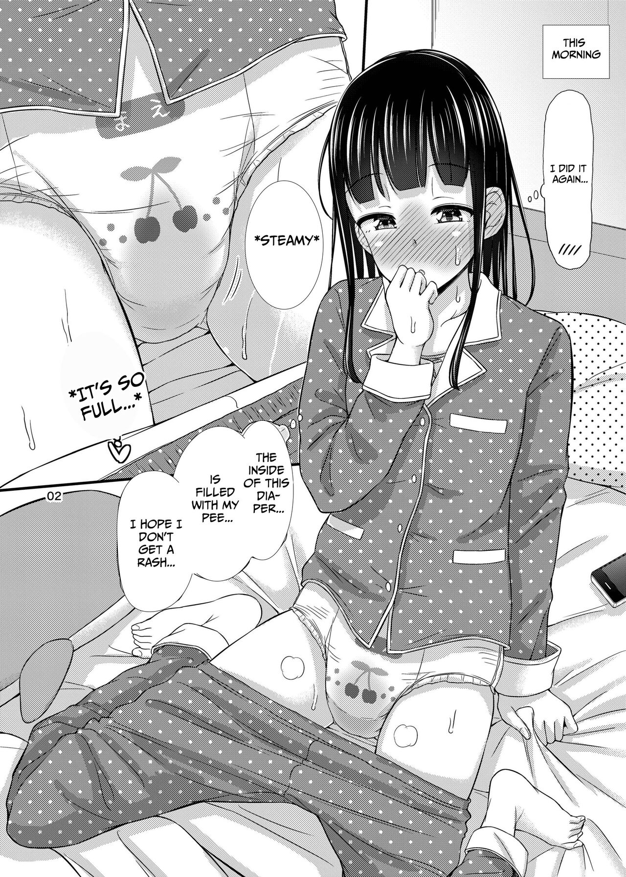 Omutsu Nikki. | My Diaper Diary. page 2 full