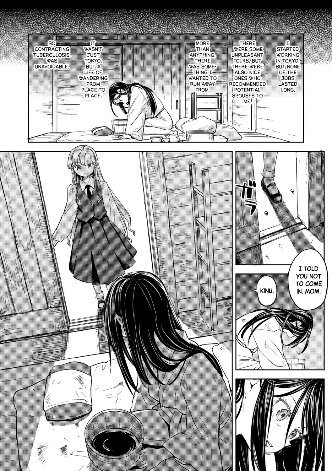 Mochizuki Ketsueki Kenkyuujo no Musume Ch.4 | The Girl from the Mochizuki Blood Science Lab Ch.4 page 6 full