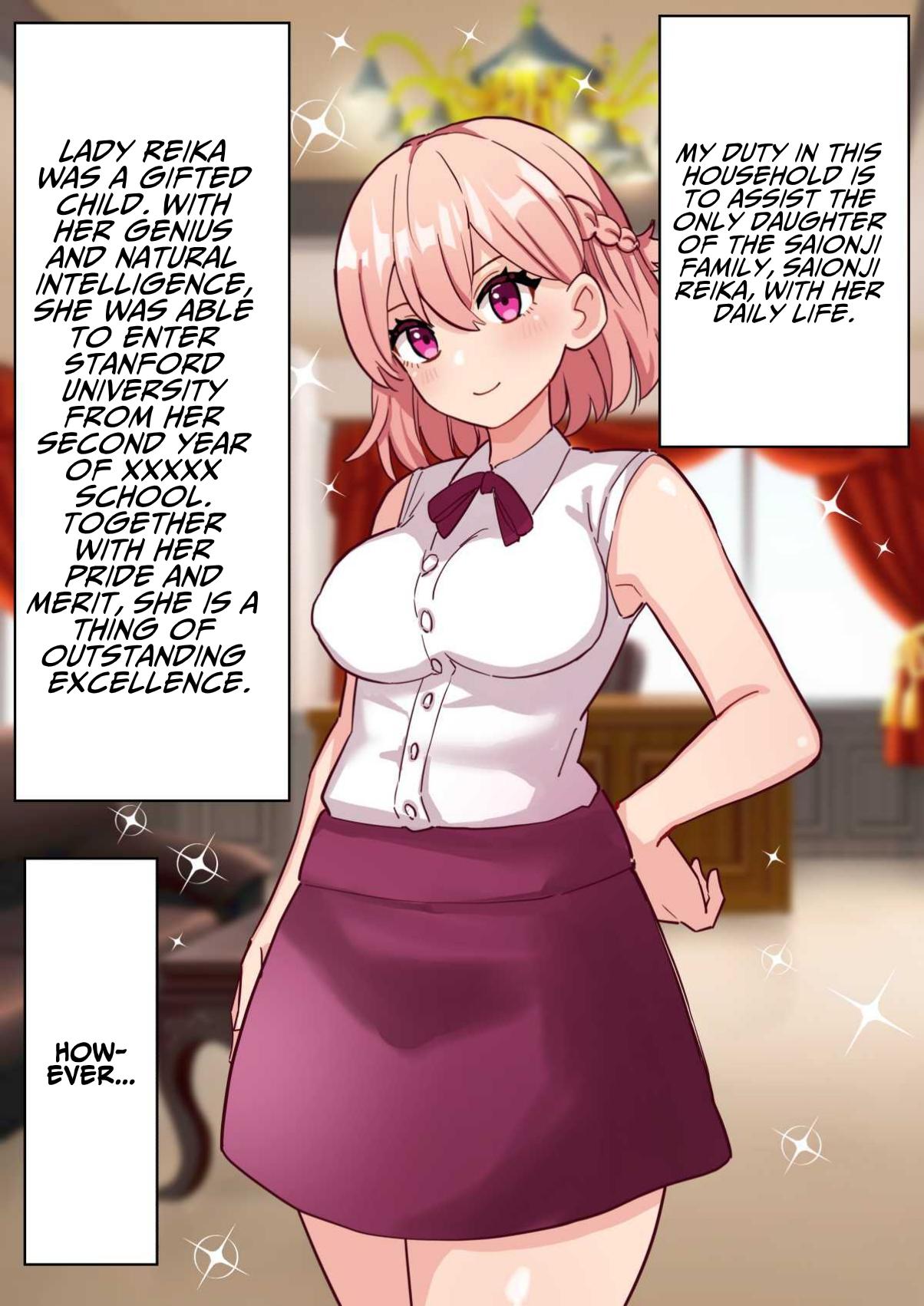 [Hota Home (Hotaru)] 24-Jikan Oho-goe Doubutsu Koubi no Yakata ~Futanari Ojou-sama ga Bakunyuu Maid ni Chinpo Kanri Sareru Hanashi~ | The House of 24 Hour Moaning Inducing Animalistic Mating [English] [T's Translations] Hentai - Raw  7