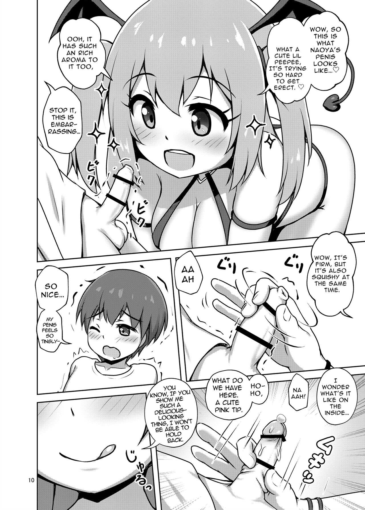 Hakoiri Succubus, Shota ni Deau. | Sheltered Succubus Meets Shota. page 10 full